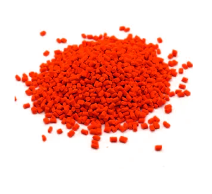 Red recycled PE product